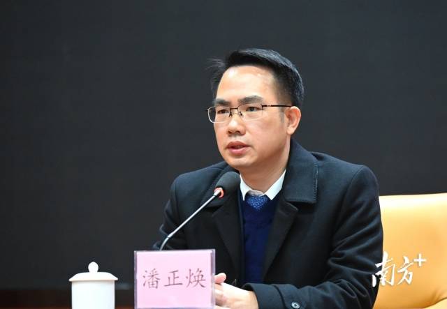 連州市委書記潘正煥就落實好今年工作目標任務進行部署。黃津 攝