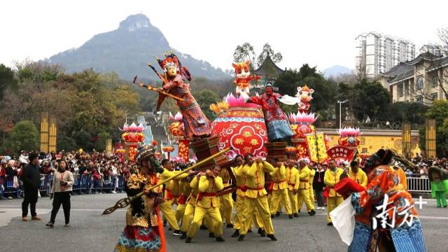 千年民俗巡游。連州融媒 供圖