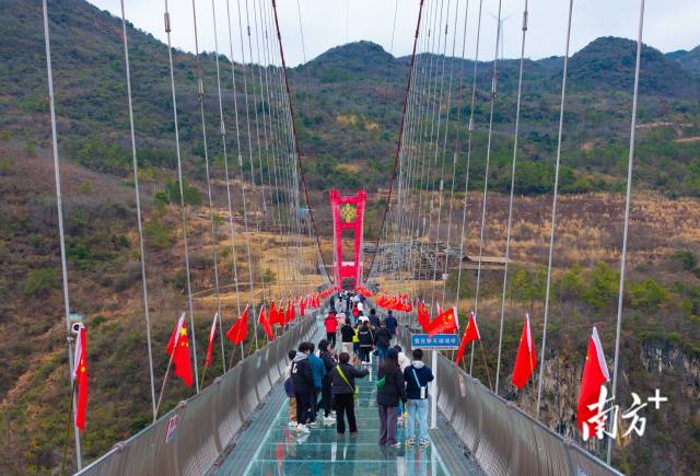 擎天玻璃橋。