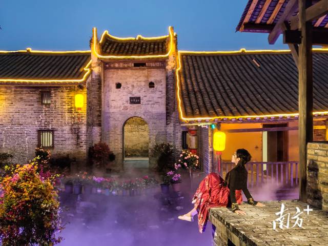 東陂前江鋪爆火朋友圈。謝慶華 攝